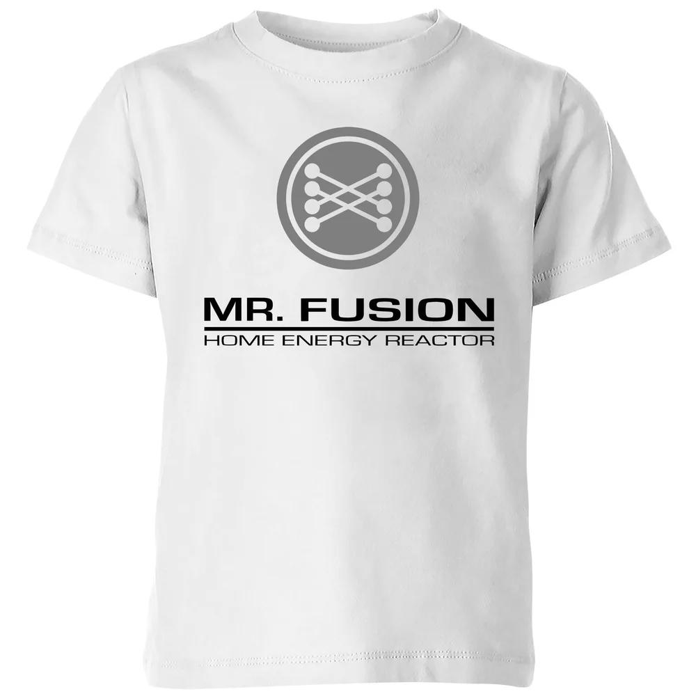

Back To The Future Mr Fusion Kids T-Shirt - White - 3-4 Years 130