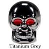 4 Piece Tire Valve Covers, Skull Style Universal Stem Cover, Rust Resistant Copper Core, Corrosion Resistant