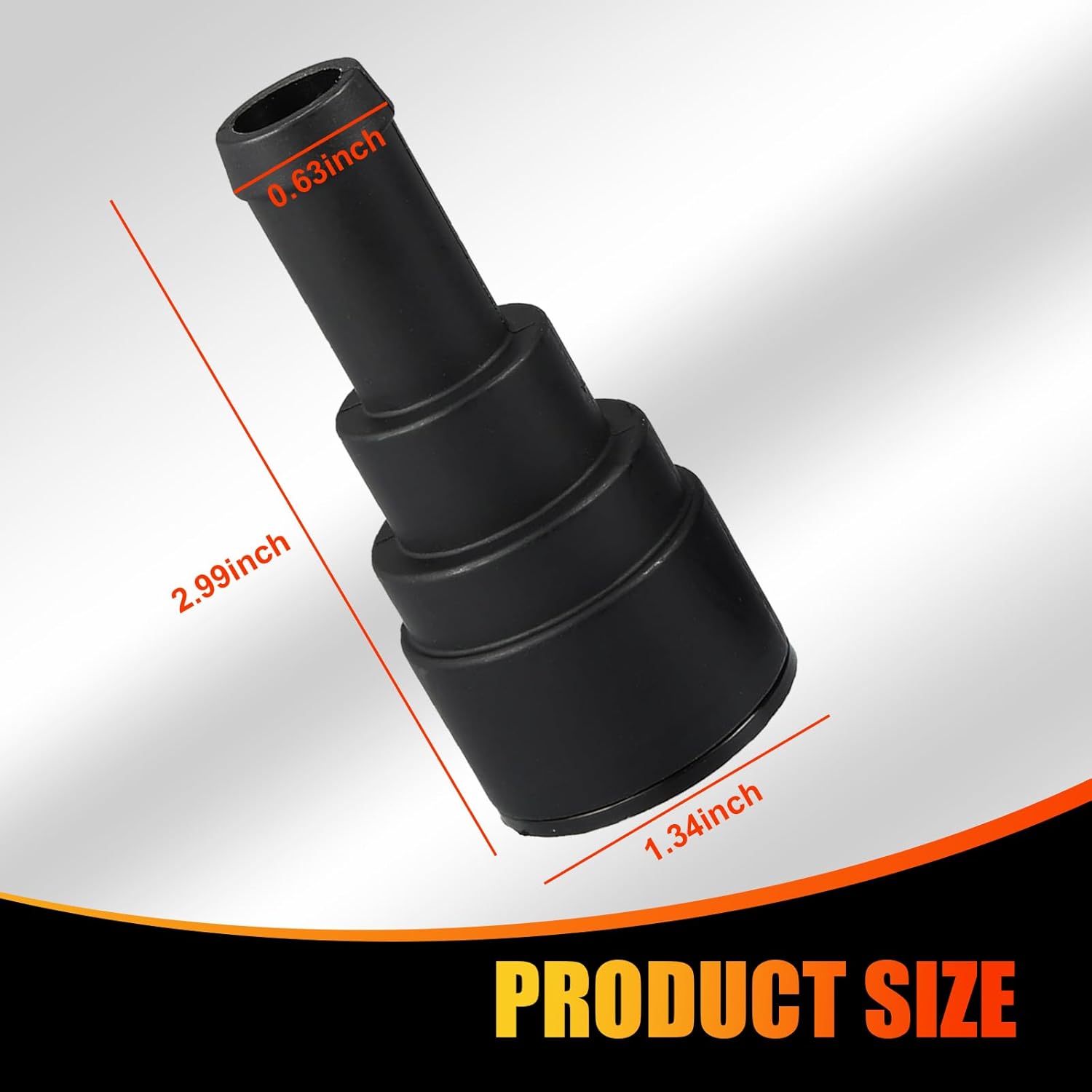 

2 PCS Car Heater Coolant Hose Connector, Tight Fit Anti-leak Joint, Replaces OEM Number 15032062 15151873, 15151875 Accessories, Compatible with
