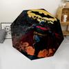Custom Name Batman Theme Automatic Umbrella, Lightweight & Portable, 8 Rib, Perfect for Outdoor Travel, Birthdays, Christmas, Gifts.