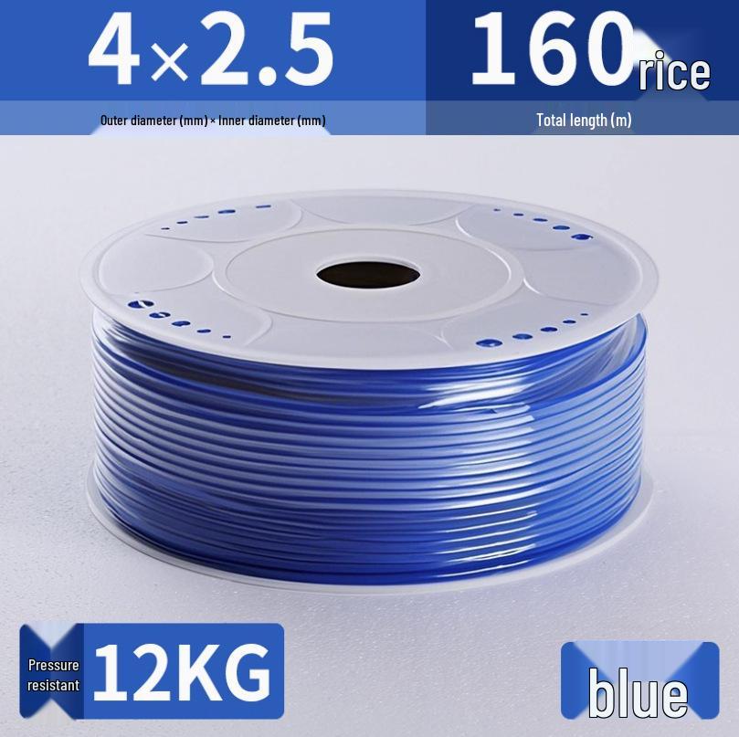 

Transparent High-Pressure PU Air Compressor Hose, 8x5mm, 6x4mm, 10x6.5mm, 12x8mm Outer Diameter