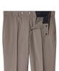 Musinsa Standard Lightweight Semi-Wide Hidden Elastic Waist Slacks [Dusty Beige]