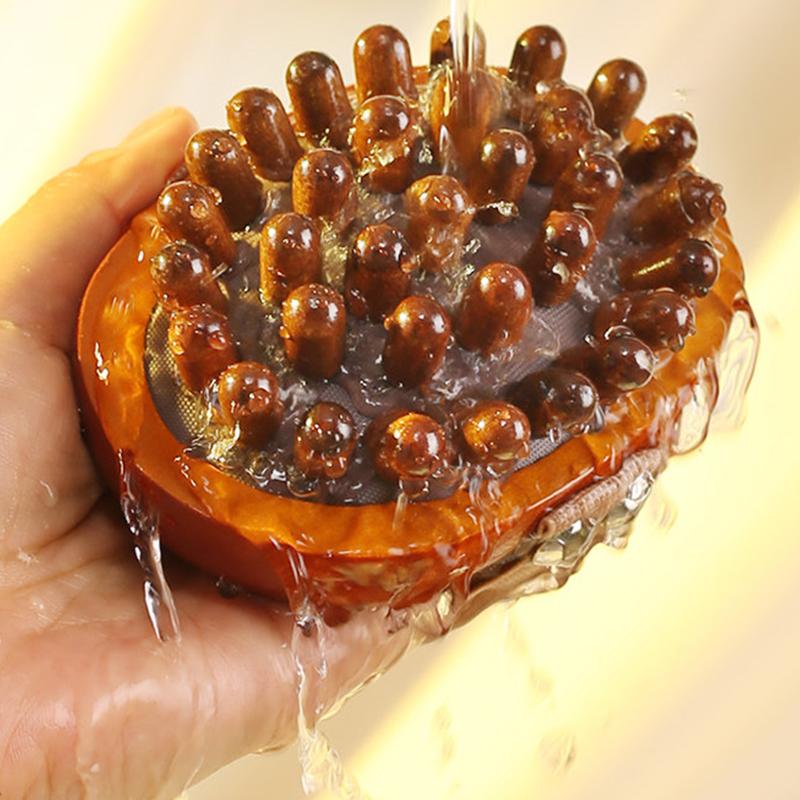 1pc Body Anti Brush Soothing Essential Oil Spa Air Cushion Massage Hair Comb Scalp Massage Brush Body Massager