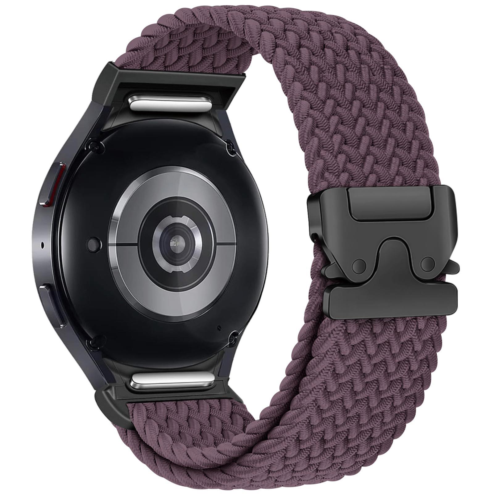 

Parachute Braided Band for Samsung Galaxy Watch 7 6 5 4 FE 5 Pro 45mm 40mm 44mm correa Bracelet Watch6 4 Classic 47mm 43mm Strap Galaxy Watch 7 44mm вишня