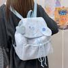 Schoolbag new cute girl backpack cartoon lightweight versatile women's bag retro parent-child backpack children's school bag