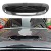 1 Set For Mini Cooper S JCW F54 F55 F56 F57 2014-UP ABS Gloss Black Front Engine Bonnets Hood Scoop Air Outlet Vent Cover Trim