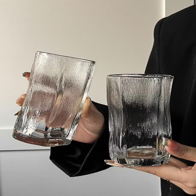 Irregular Ins Style Glass Beverage Cup
