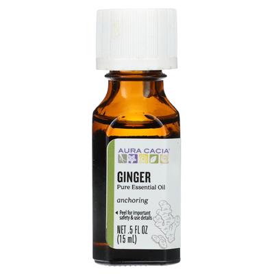 100% Pure Essential Oil, Ginger, 15 Ml (0.5 Fl Oz)