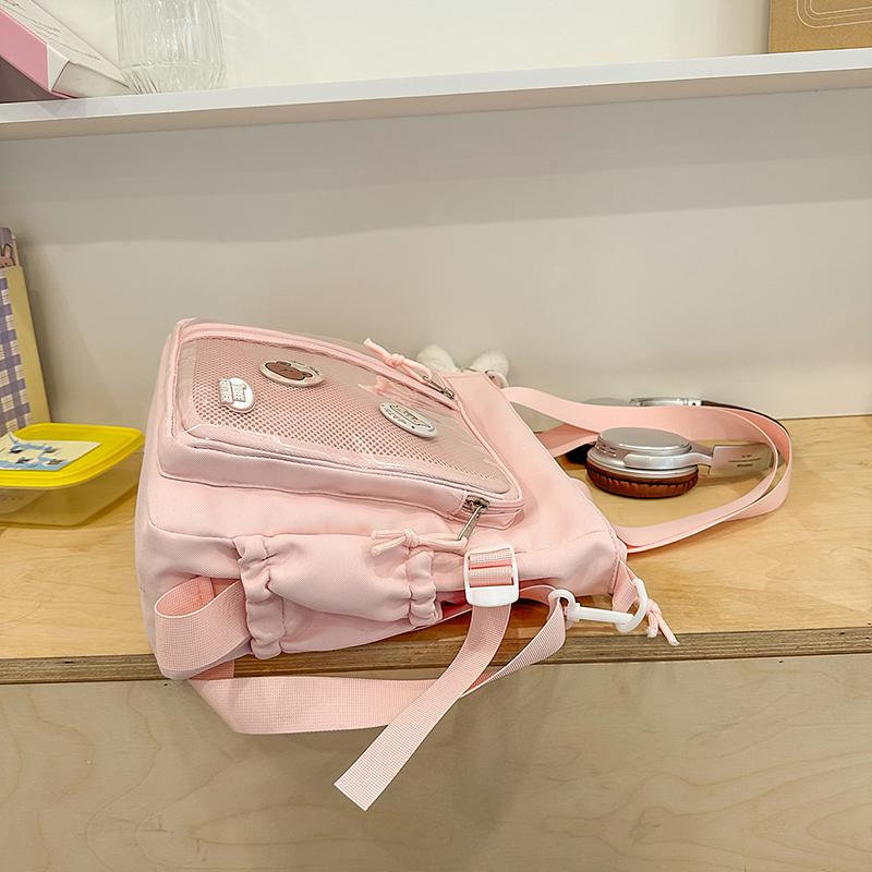 Student Large Capacity Shoulder Bag Women's Crossbody Bag Tote Bag