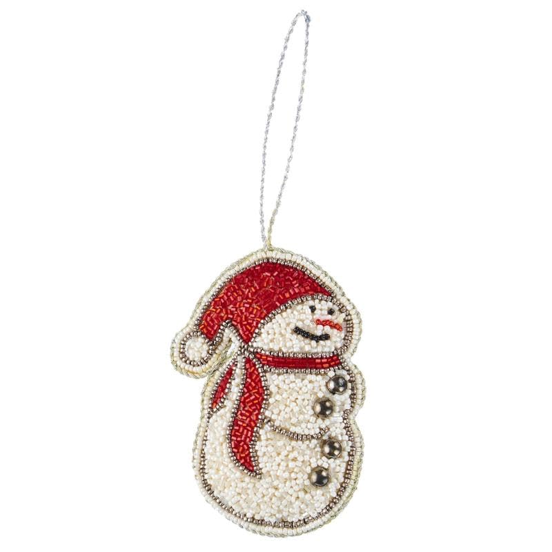 

OM Ornament Beads Snowman A