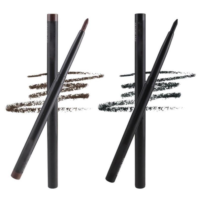 Creion de ochi eyeliner, negru/maro, cu rotire automată