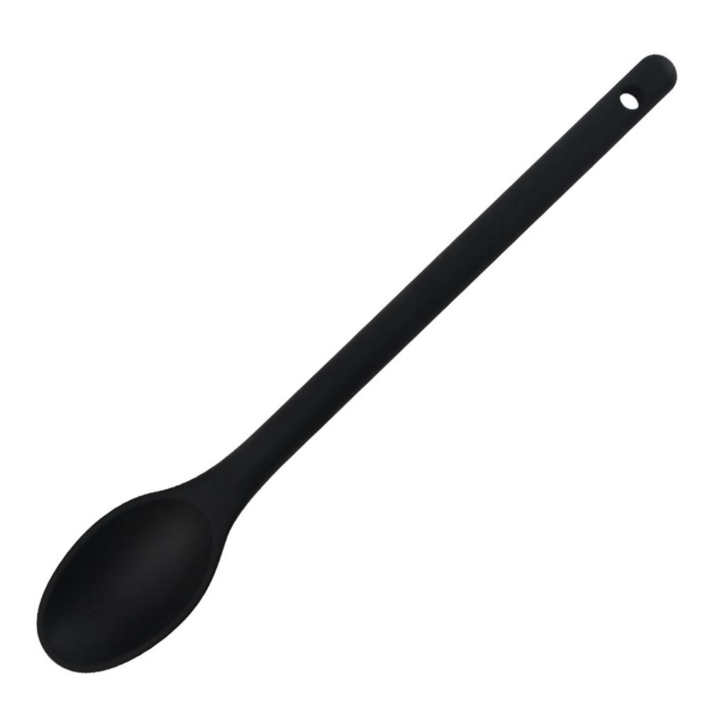 Silicone Spoon Kitchen Cooking Integrated  Spoon For Food Stirring Restaurants Hotels