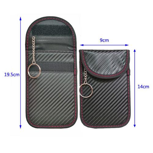 B8 Signal Blocker Pouch For Car Cell Phone Car Keys Remote Control Shielding Bag Safe Signal Blocking Case Seat Ibiza