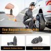 120PCS Tire Repair Rubber Nail Reliable Tire Plug Kit with 2 Screwdriver Screw Type Tyre Repair Nail Kit for Car Motorcycle