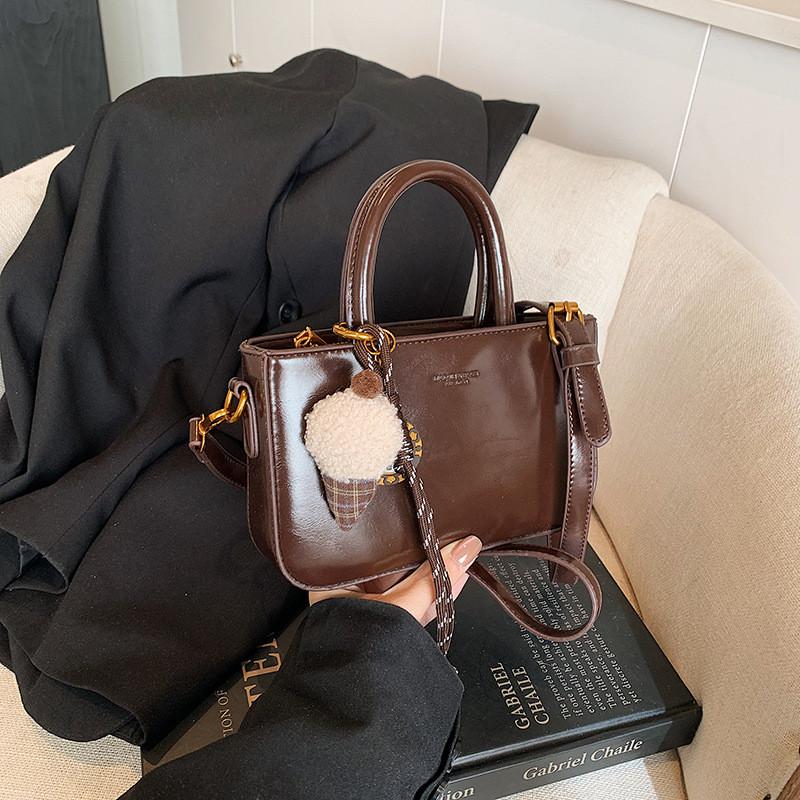 IELGY Autumn Winter All-Match Fashion Cross-Body Portable Bucket Bag