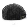 Women's Washed Corduroy Denim Forward Cap, Outdoor Men's Sun Hat, Painter's Hat, Beret