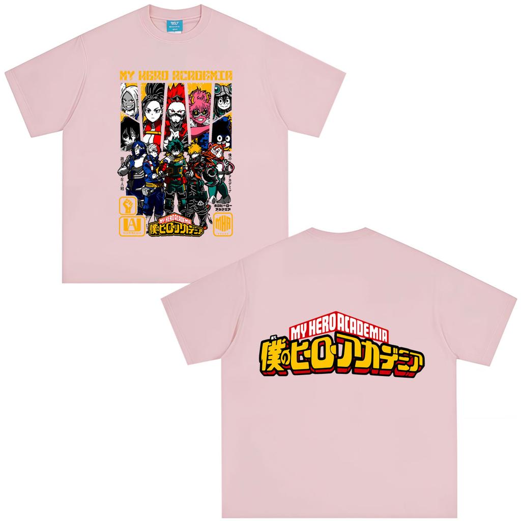 Anime My Hero Academia T Shirts Unisex Unisex Clothing Harajuku Fashion Tshirt Summer Casual Cotton Oversized Highquality Tshirts