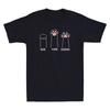 Rock Paper Scissors Hand Game Cute Paw Funny Cat Kitty Meme Retro Unisex Tshirt