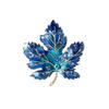 Fashion Maple Leaf Brooch Vintage Pin for Suit Dress Party Decor