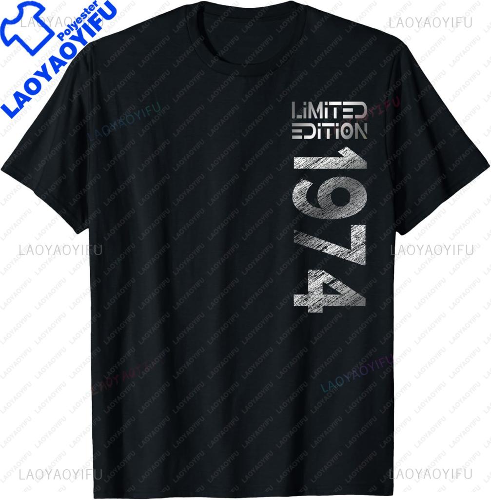 Limited Edition 1974 Unisex Unisex Tshirt Casual T Shirt For Unisex Unisex Summer Streetwear Tops Vintage Clothes
