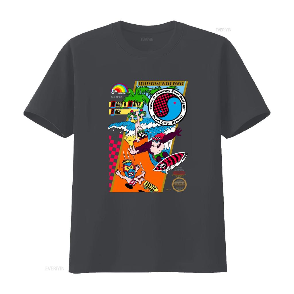 T C Surf Designs NES Retro Video Game Cotton Black Gaming Gamer Shirt vintage Washed Stretched Soft Unisex Breathable