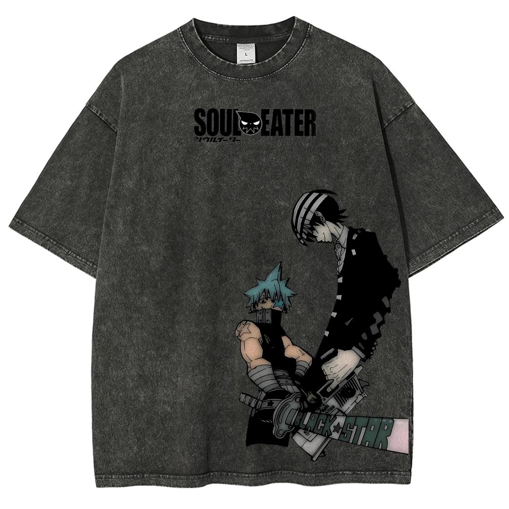 

Death Stranding NewModel personality Clothes Washed Tshirt Year round clothing Unisex Oversized Washed Retro Fashion Couples S