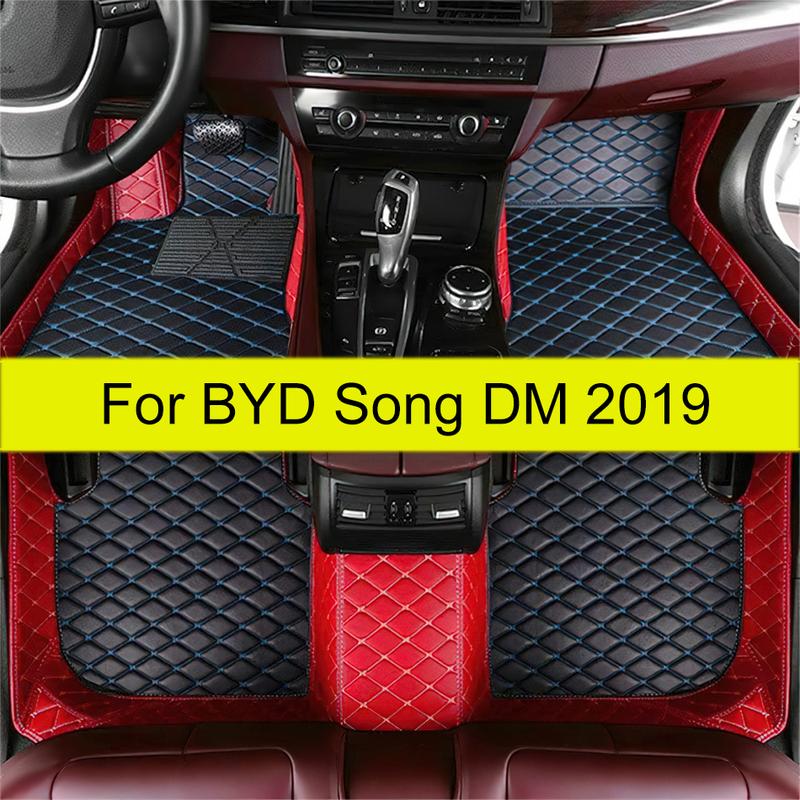 Car Floor Mats For BYD Song DM   Auto Foot Pads Automobile Carpet Cover Interior Accessories