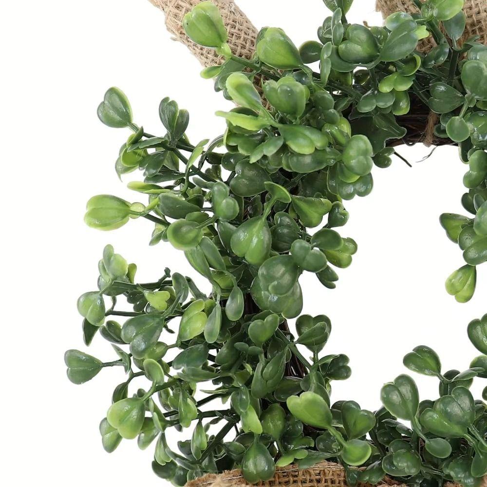 19.6 Inch Easter Wreaths With Flower Artificial Wreath Front Door Wreath  Wall Decoration