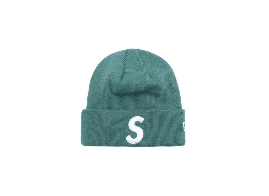 Supreme New Era S Logo Beanie Pine (24FW) One-Size