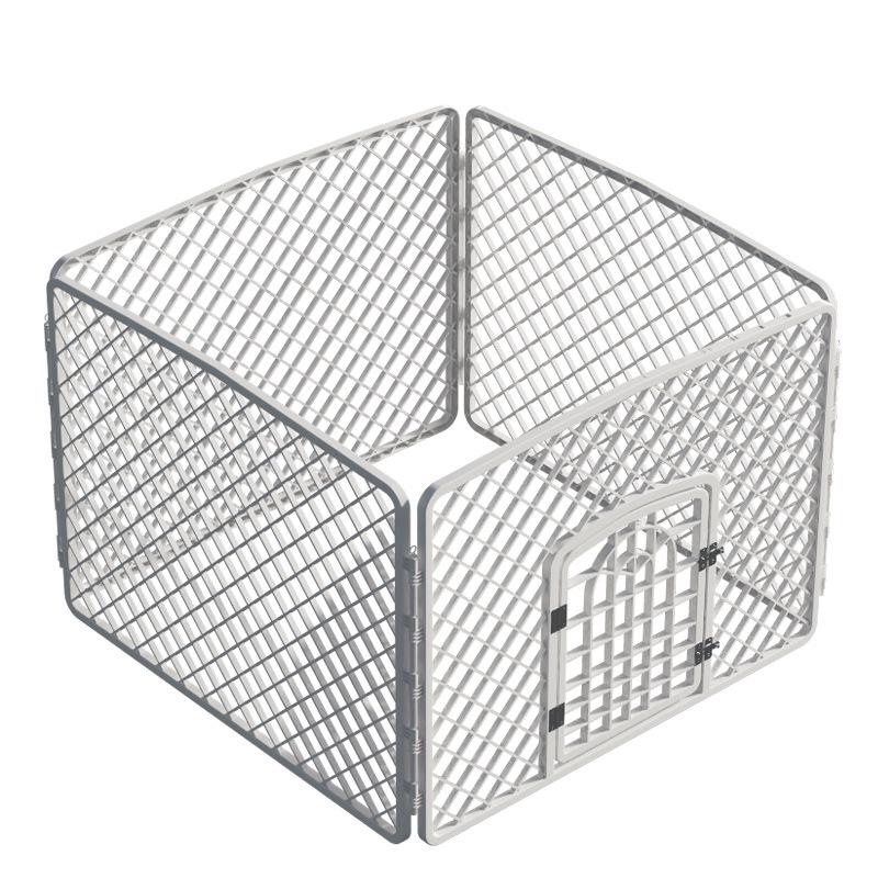 Indoor Plastic Pet Fence for Dogs - Home Ground & Cage