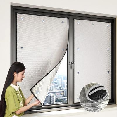Sonnenschutzfolie für Fenster, Sonnenschutzfolie für Zuhause, Aluminiumfolie, Isolierfolie, Sonnenschutz, Anti-UV-Sonnenschutzpolster