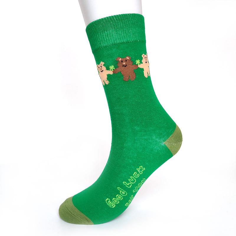 Women Socks Casual Winter Christmas Socks Thickened David's Deer Socks Cotton Cartoon Warm Lady Christmas Socks Gift Elk Socks