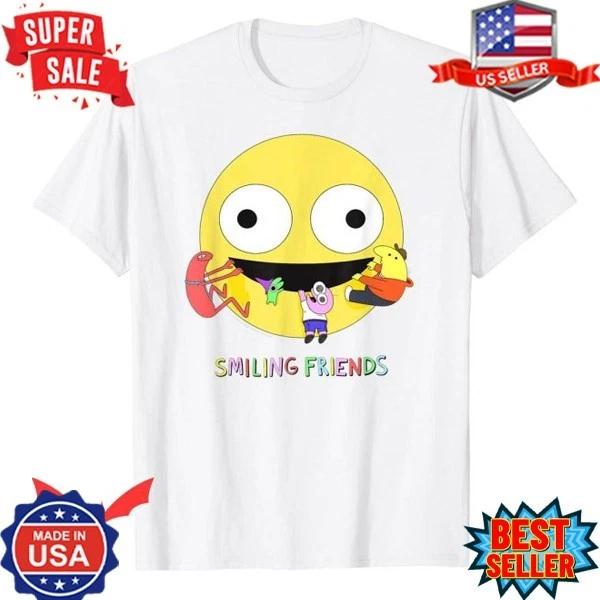 Smiling Friends T-Shirt S-5XL M