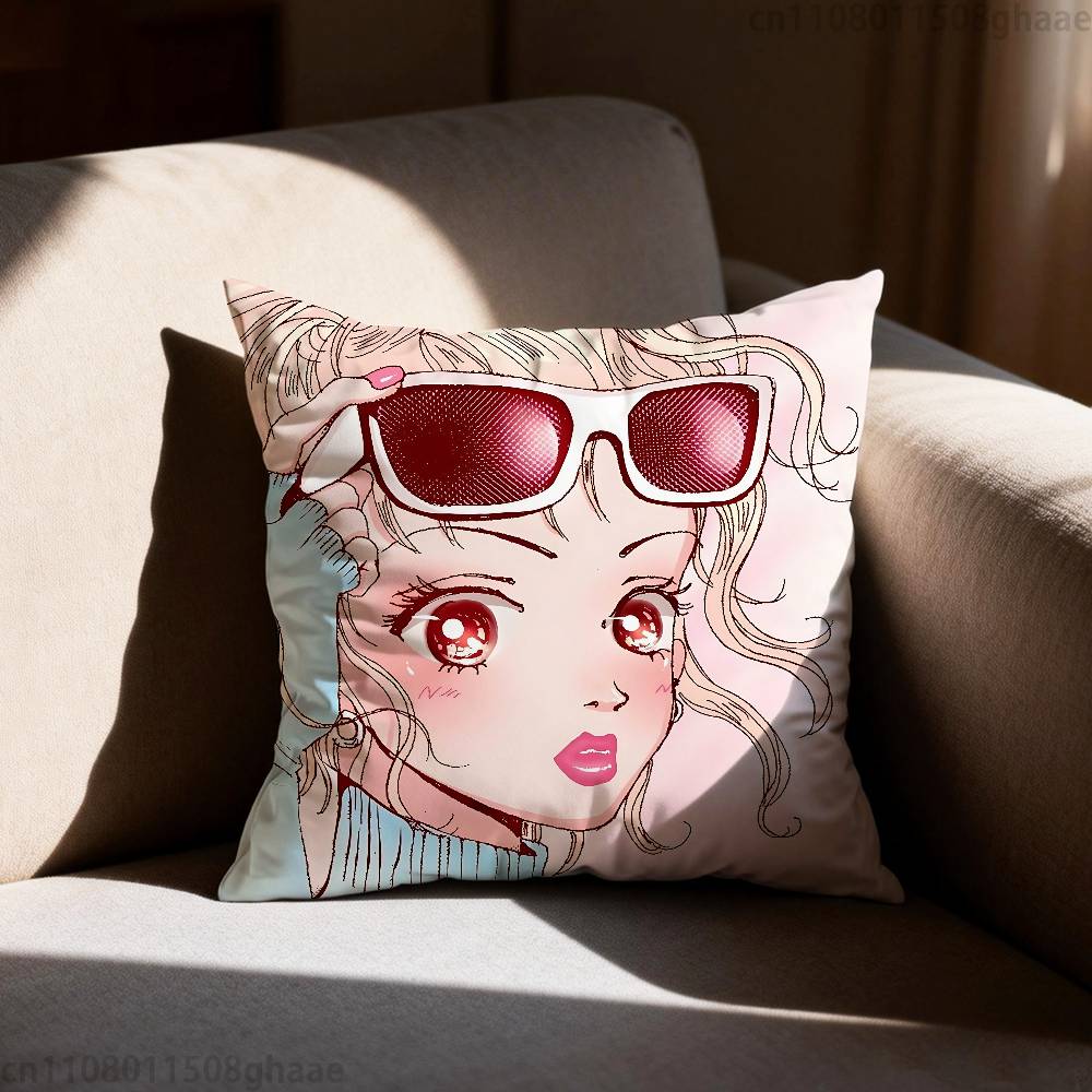 HHappy Berry Cartoon pillow cover living room sofa cushion cover bedroom room bed pillow cover home decoration