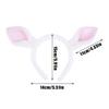 Kawaii Plush Horse Ear Headband Cute Simulation Animal Ears Hair Roop Cosplay Party Headwear  Year Hair Accessories