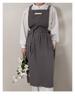 Nordic Quality Korean Style Canvas Kitchen Apron