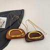 Dames PU Leer Trendy Clutch Portemonnees Effen Kleur Metalen Decoratie Avondtas Handtas Schoudertas Clutch voor Bruiloft Feest