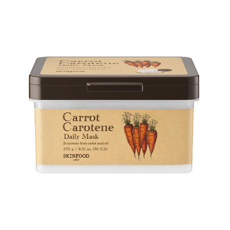 [Skinfood] Carrot Carotene Daily Mask (30ea)