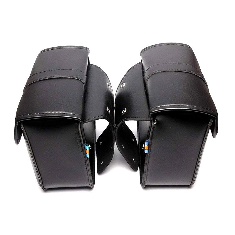 Retro PU Leer Motorfiets Zadeltas Zadeltassen Pouch Opbergkoffer Zijbagage Tank Koffer Waterdichte Motorfiets Accessoires