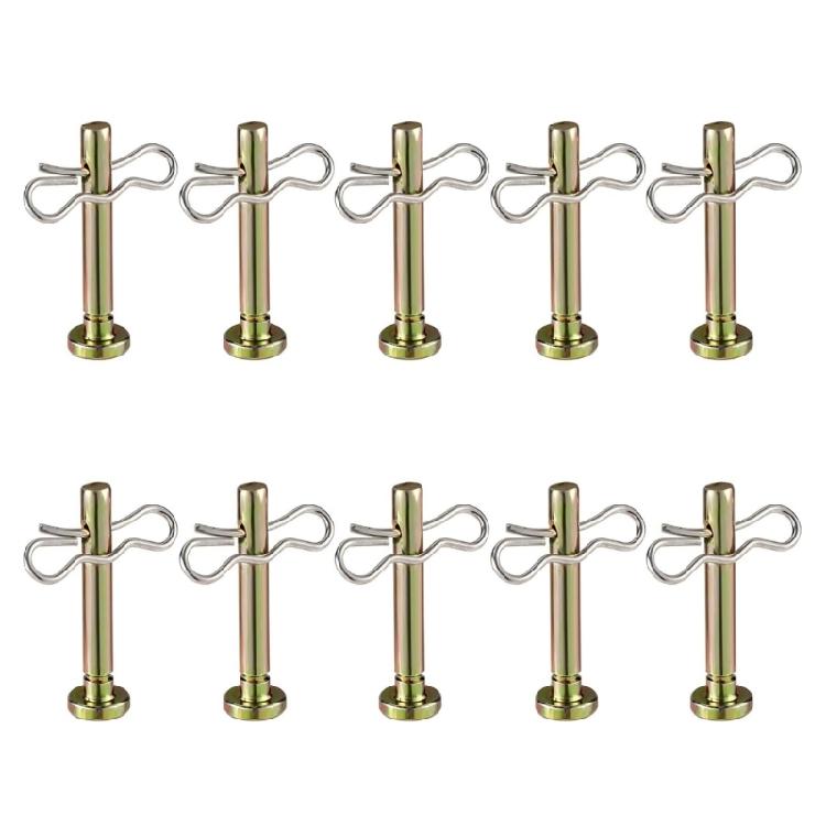 

10Pcs Shear Pin Plus 10Pcs Cotter Pin for Snow Blower Repairs for Popular Models 1