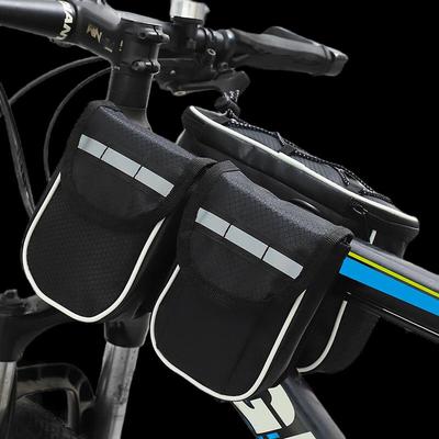 Waterproof 4-in-1 Mountain Bike Top Tube Bag
