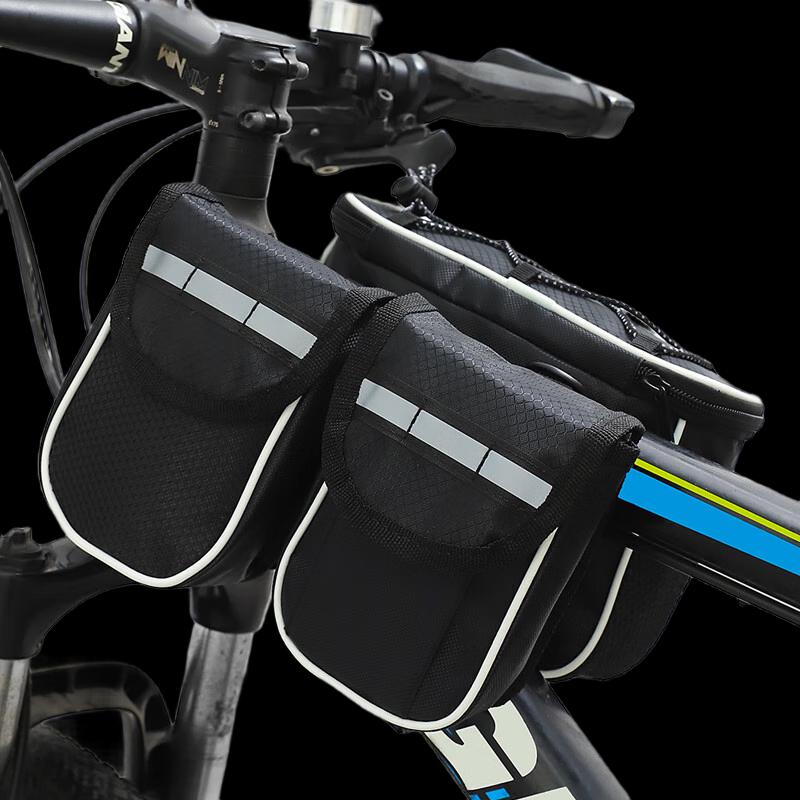 Waterproof 4-in-1 Mountain Bike Top Tube Bag