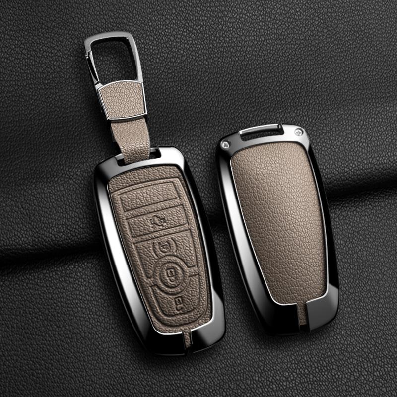 Autoschlüsselabdeckung, Tasche für Lincoln Continental MKC MKZ MKX Navigator Z Nautilus Aviator Corsair 2017 2018 2019 2022 Schlüsselanhänger