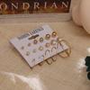 Classic Earrings 12 Pairs / Set Personalized Fashion Earring Set Suitable for Feminine Jewelry Earrings Jewelry