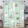 Modern Living Room Curtains Camera Sumikkos Gurashis Curtain Halloween Decoration Partition Home Interior Light Blocking Polyester Ideal For Great
