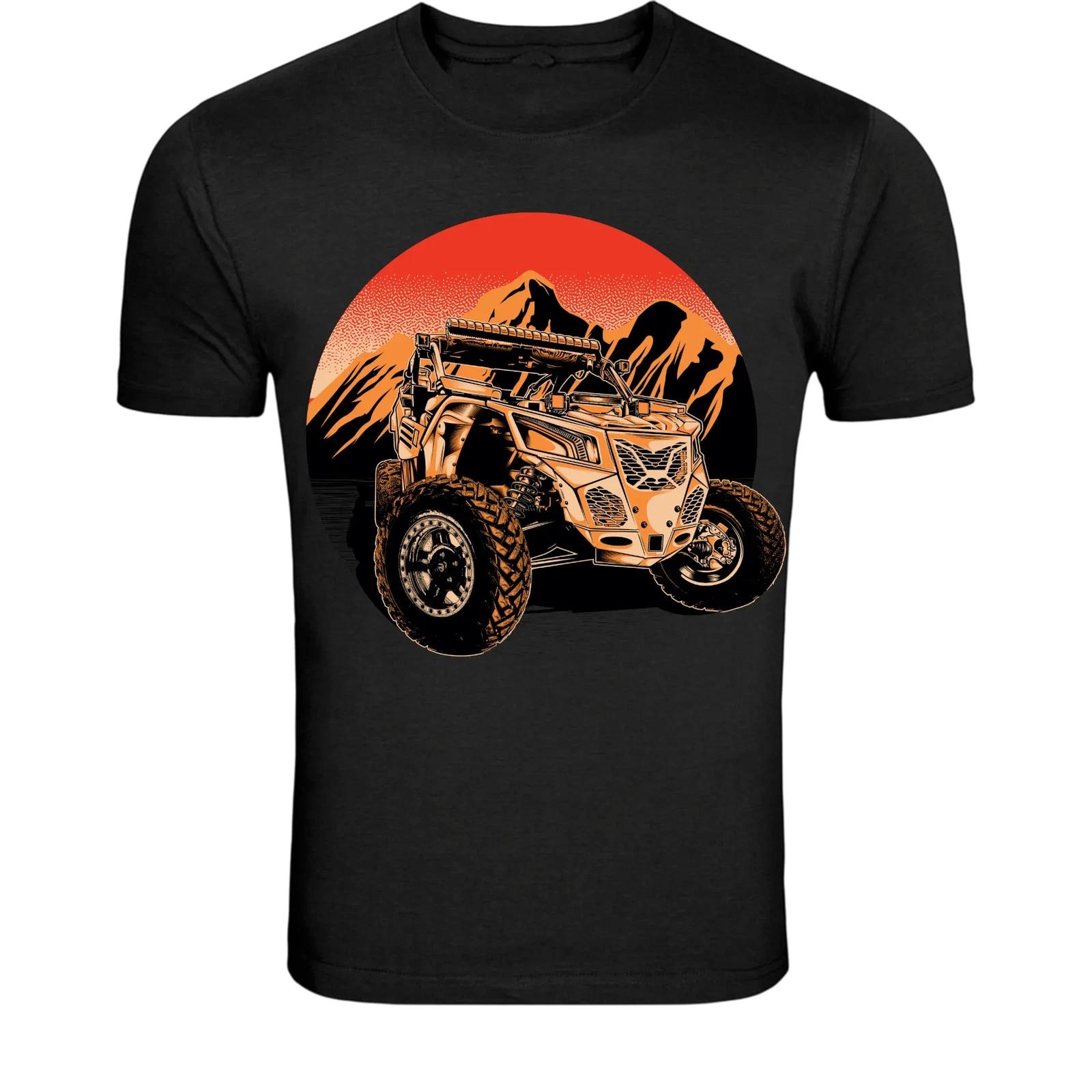 Off Road ATV Adventure T-Shirt - Quad Bike Mountain Rider XL