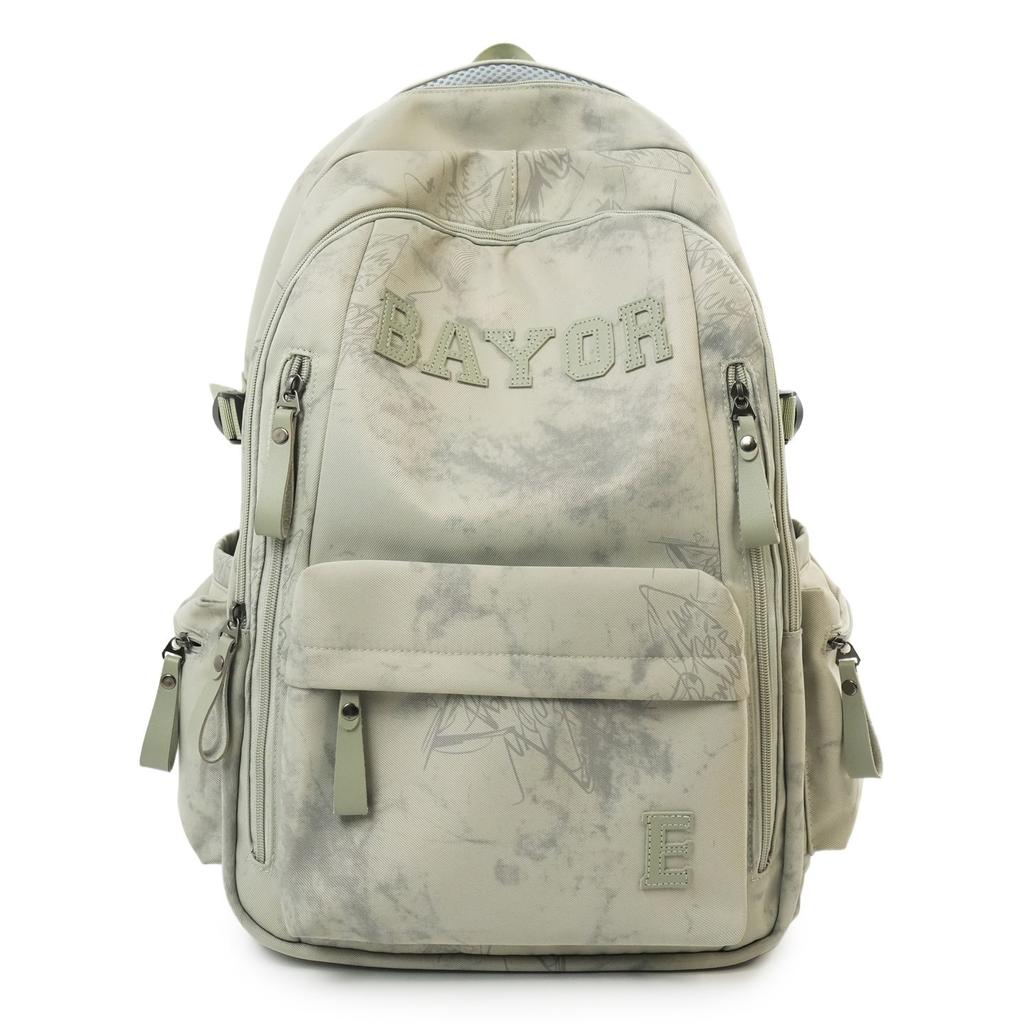 Schoolbag new schoolbag Korean version ins tooling trendy cool couple backpack large capacity junior high school student spine backpack