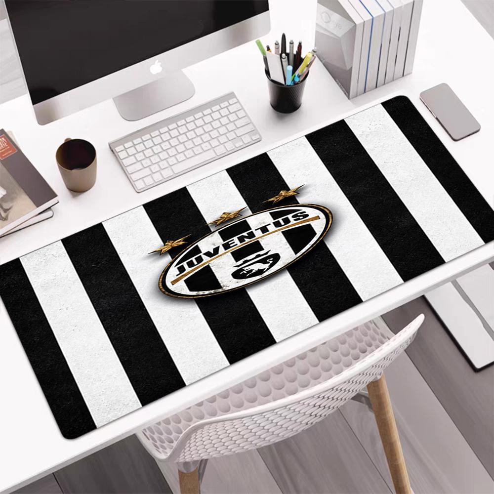 Juventus Football Club Theme Mouse Pad, Non Slip Rubber Base, Multifunctional Office & Home Decor, Perfect for Workspace Personalization.
