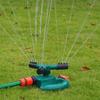 3-Arm Lawn Sprinkler 360 Degree Rotating Large Area Sprinkler Adjustable Water Spray