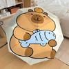 1 Stück Capybara Regenschirm - 8 Speichen verstärkt, Automatisches Öffnen, Leicht & Langlebig, Niedliches Modeaccessoire für Draußen - Y0381